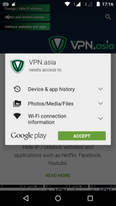 VPN, Asia, VPN Asia, Google Play Store, connect to vpn